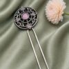 Stylish Silver Hair Accessories – Elegant Traditional Hair Ornament