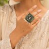 Dazzling Geometric Stylish Ring for Elegant Modern and Fashionable Looks 22 Geometric Stylish Ring with modern artistic detailing and premium polished finish
