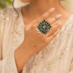 Dazzling Geometric Stylish Ring for Elegant Modern and Fashionable Looks