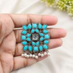 Geometric Hair Accessories – Stunning Premium Designs for Stylish Everyday Looks - "Aqua"