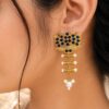Golden Lotus Earring elegant golden floral jewelry for women