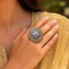 Designer Elegant Ring premium stylish brass jewelry for women