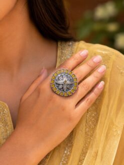 Designer Elegant Ring premium stylish brass jewelry for women