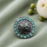 Designer Elegant Ring –Premium Style for Graceful Everyday Looks - "MInt"