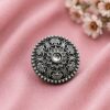 Silver Traditional Ring – Exquisite Ethnic Design for Graceful Styling 18 Silver Traditional Ring elegant ethnic brass jewelry for women