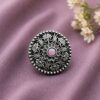 Silver Traditional Ring – Exquisite Ethnic Design for Graceful Styling 17 Silver Traditional Ring elegant ethnic brass jewelry for women