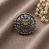 Silver Traditional Ring – Exquisite Ethnic Design for Graceful Styling 11 Silver Traditional Ring elegant ethnic brass jewelry for women