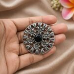 Flower Hair Accessories – Stunning Elegant Pieces for Beautiful Stylish Looks - "Black"