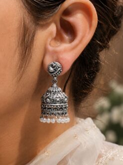 Unique Peacock Earring elegant peacock inspired brass jewelry for women