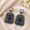 Floral Art Earring elegant floral design premium brass jewelry
