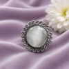 Adjustable Silver Ring – Elegant Premium Jewelry for Monalisa Stone Work 16 Adjustable Silver Ring elegant premium brass jewelry adjustable design