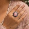 Adjustable Silver Ring elegant premium brass jewelry adjustable design