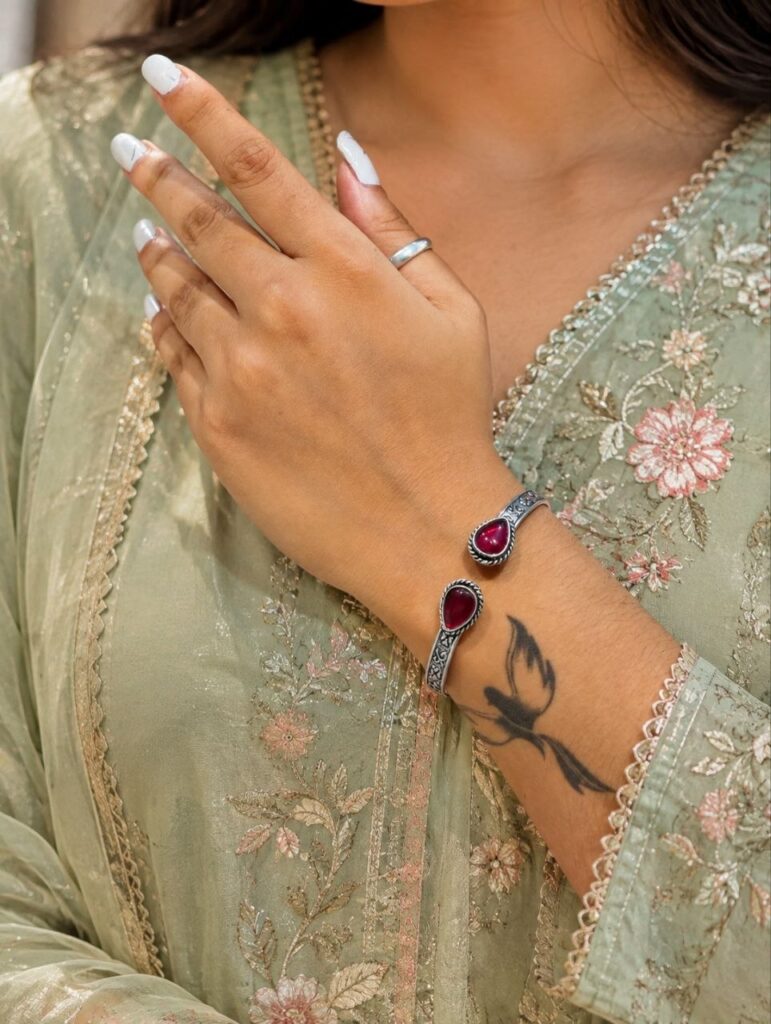 Unique Drop Bangle – Gorgeous Premium Design for Traditional and Modern Styling