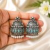 Stunning Peacock Stud Earring for Elegant and Graceful Everyday Style 14 Peacock Stud Earring elegant brass traditional jewelry premium polished design