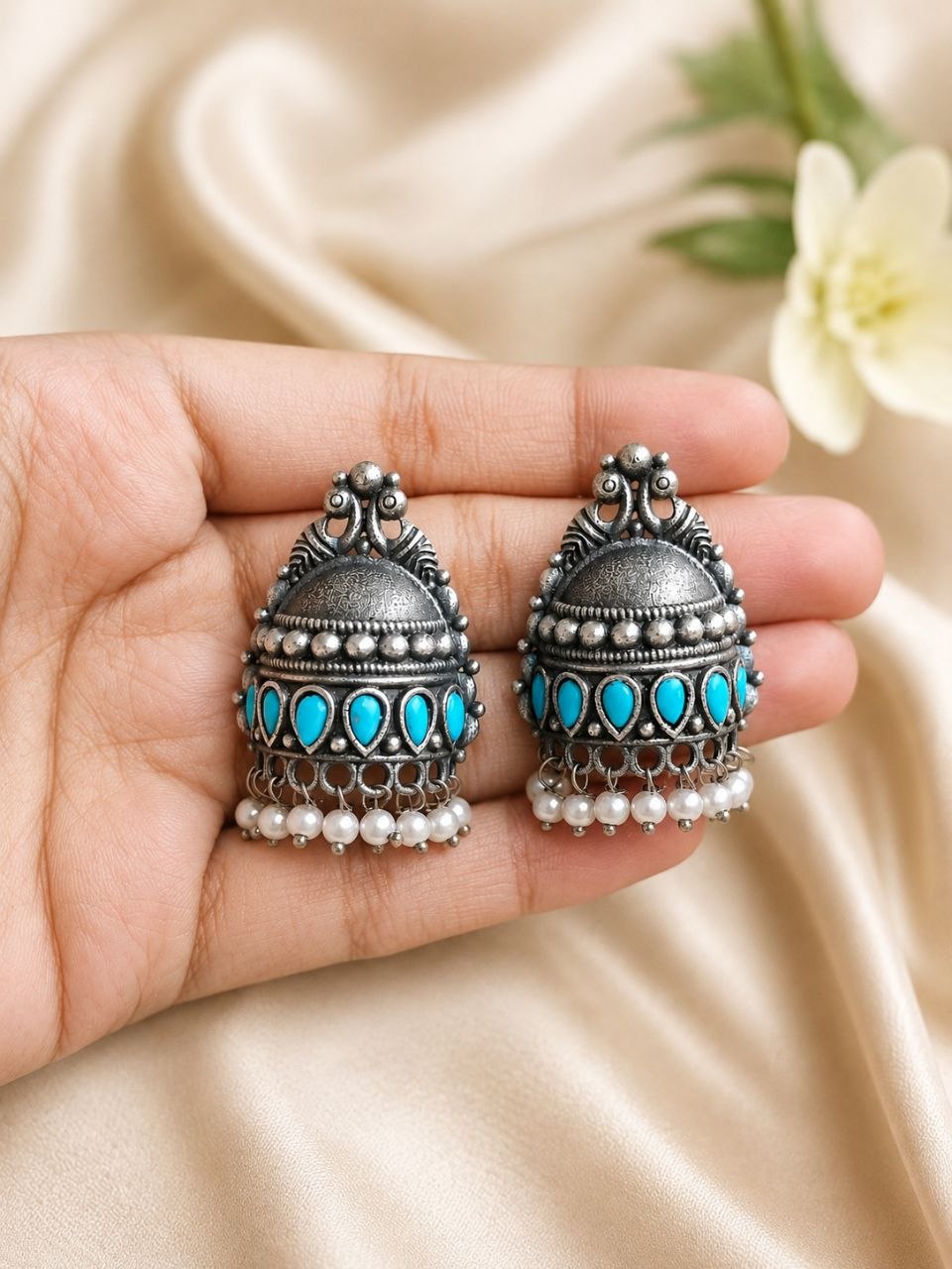 Stunning Peacock Stud Earring for Elegant and Graceful Everyday Style 2 Peacock Stud Earring elegant brass traditional jewelry premium polished design