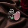 Adjustable Elephant Ring elegant elephant design brass jewelry premium polish