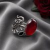 Adjustable Elephant Ring elegant elephant design brass jewelry premium polish