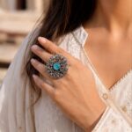 Elegant Designer Flower Ring for a Stunning and Charming Fashion Look