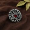 Designer Flower Ring elegant floral brass jewelry with premium polished finish