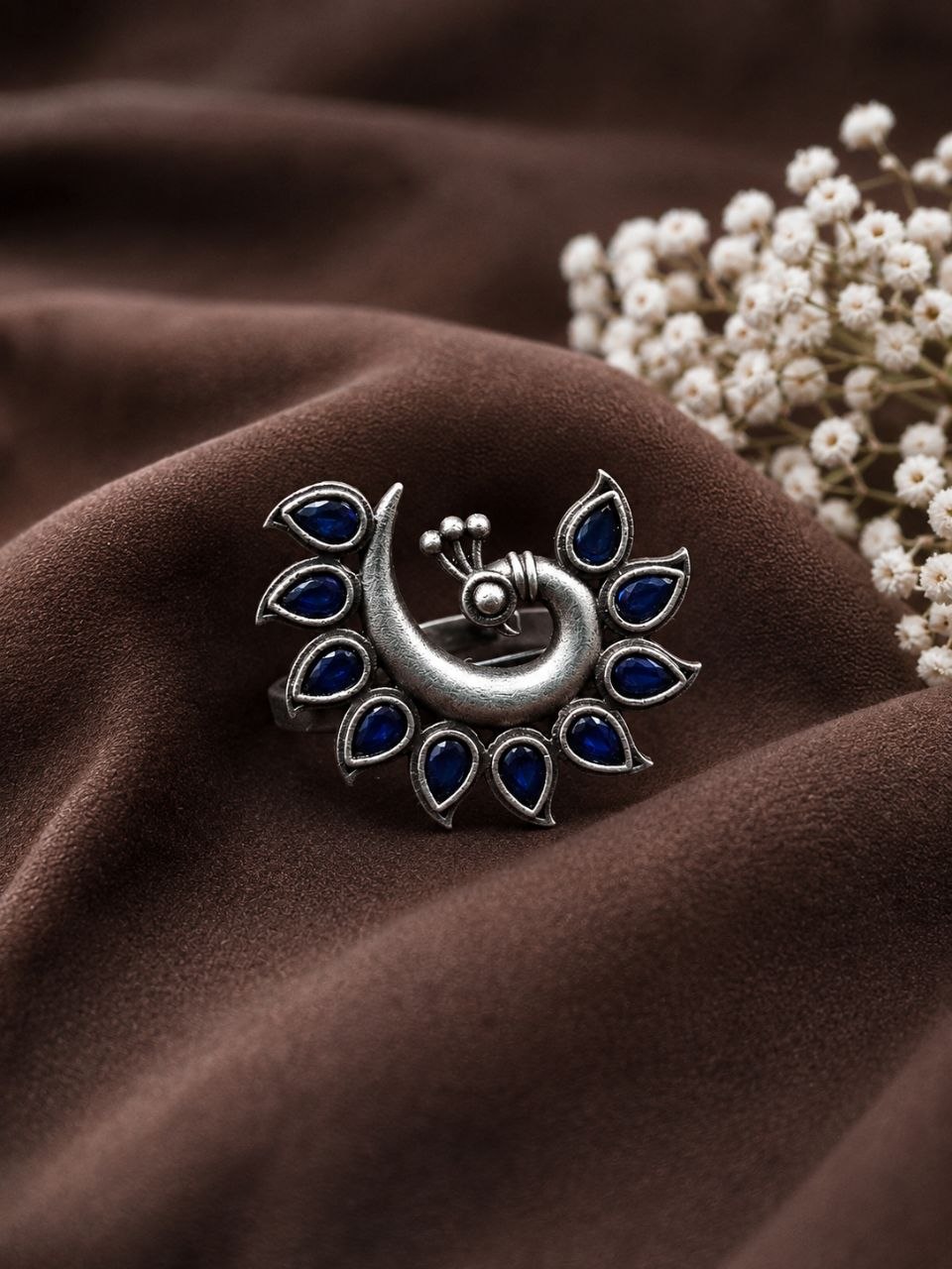 Vintage Peacock Ring – Elegant Jewelry for Stylish Traditional Looks 8 Vintage Peacock Ring elegant traditional peacock design brass jewelry
