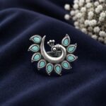 Vintage Peacock Ring – Elegant Jewelry for Stylish Traditional Looks - "MInt"