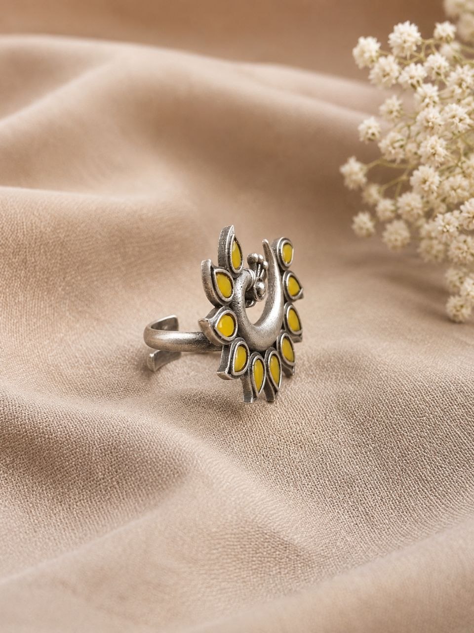 Vintage Peacock Ring – Elegant Jewelry for Stylish Traditional Looks 6 Vintage Peacock Ring elegant traditional peacock design brass jewelry