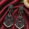 Dangler Flower Earring – Stunning Floral Design for Elegant Everyday and Festive Looks 11 Dangler Flower Earring with Elegant Floral Design and Premium Polish