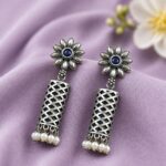 Beautiful Geometric Earring – Modern Design for Elegant and Party Looks - Blue