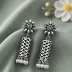 Beautiful Geometric Earring – Modern Design for Elegant and Party Looks - "MInt"