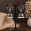Antique Jhumki Earring with Traditional Indian Design and Premium Polish