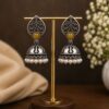 Antique Jhumki Earring with Traditional Indian Design and Premium Polish