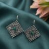 Designer Square Bugadi elegant traditional square ear jewelry