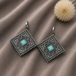 Designer Square Bugadi – Elegant Traditional Jewelry for Every Occasion - "MInt"