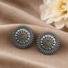 Elegant Floral Stud Earring gorgeous flower design premium brass jewelry stylish fashion accessory