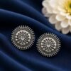 Elegant Floral Stud Earring gorgeous flower design premium brass jewelry stylish fashion accessory