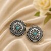 Elegant Floral Stud Earring gorgeous flower design premium brass jewelry stylish fashion accessory