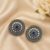 Elegant Floral Stud Earring gorgeous flower design premium brass jewelry stylish fashion accessory
