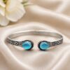 Designer Silver Bracelet – Exquisite Premium Jewelry for Elegant Modern Style 17 Designer Silver Bracelet elegant premium brass jewelry stylish modern wrist accessory