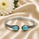 Oxidized Stylish Bracelet – Premium Ethnic Jewelry for Every Occasion - "Aqua"