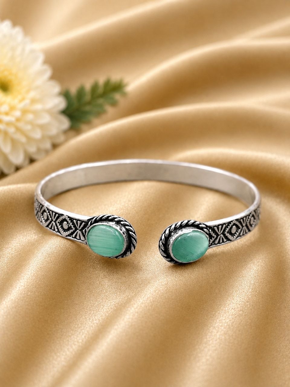 Oxidized Stylish Bracelet – Premium Ethnic Jewelry for Every Occasion 4 Oxidized Stylish Bracelet elegant ethnic brass jewelry premium polish fashionable wrist accessory