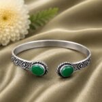 Oxidized Stylish Bracelet – Premium Ethnic Jewelry for Every Occasion - "Green"