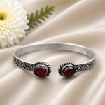 Oxidized Stylish Bracelet – Premium Ethnic Jewelry for Every Occasion - "Red"