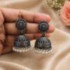 Dangler Jhumka Earring Elegant Traditional Brass Jewelry Premium Polish