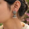 LightWeight Jhumka Earring Elegant Traditional Brass Jewelry Premium Polish