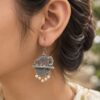 Elephant Hook Earring Unique Traditional Brass Jewelry Premium Polish