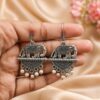 Elephant Hook Earring Unique Traditional Brass Jewelry Premium Polish