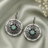 Silver Floral Bugadi Elegant Traditional Floral Brass Jewelry Premium Polish