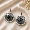 Silver Floral Bugadi Elegant Traditional Floral Brass Jewelry Premium Polish