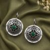 Silver Floral Bugadi Elegant Traditional Floral Brass Jewelry Premium Polish