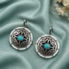 Silver Floral Bugadi Elegant Traditional Floral Brass Jewelry Premium Polish